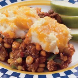 Potato Topped Sloppy Joe Casserole