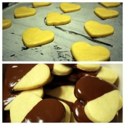 Orange Shortbread Cookies