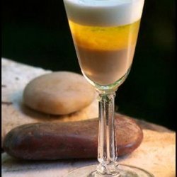 Banana Milkshake (Layered Shot)