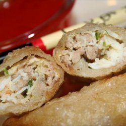 Crab and Pork Spring Rolls