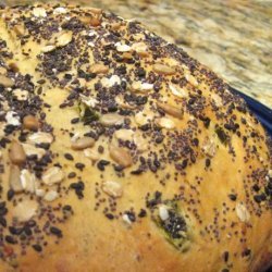 Cheesy & Seedy Jalapeno Bread (Abm)