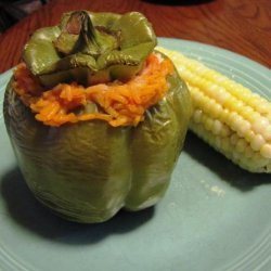 Shrimp-Stuffed Green Peppers