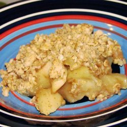 Fire-Roasted Apple Crisp