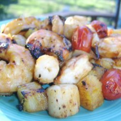 Aussie Prawn and Scallop Skewers