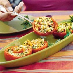 Stuffed Tomatoes (Vegetarian)