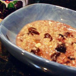 Cherry Vanilla Protein Oatmeal