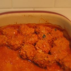 Linda's Fantabulous Porky-Pine  Meatballs