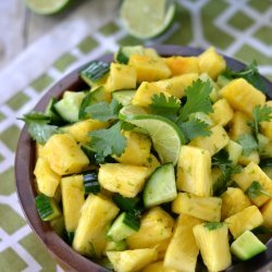 Cucumber Pineapple Salad