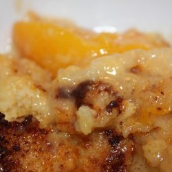 Dump Peach Cobbler