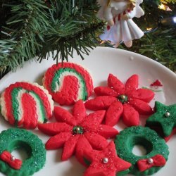 Spiral Shortbread Cookies