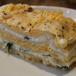 Butternut Squash and Spinach Lasagna