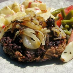 Pannbiff Med Lok - Meat Patties With Onions