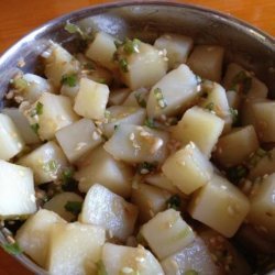 Korean Seasoned Potatoes (감자 조&