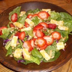 Strawberry Spinach Salad