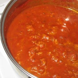 Italian Spaghetti Meat Sauce