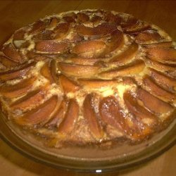 German Fresh Peach Kuchen