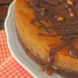 Brownie Pumpkin Cheesecake