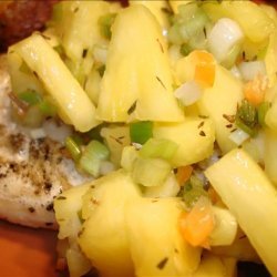 Pineapple Habanero Salsa
