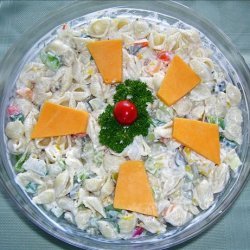 Sea Shell Pasta Salad or Wheelie Pasta Salad