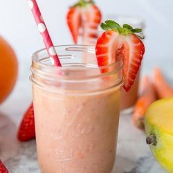 Mango and Strawberry Smoothie