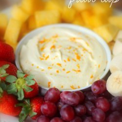 Orange Fruit Dip