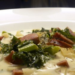 Kielbasa and Kale Soup