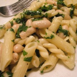 Campanelle With Spinach and Beans