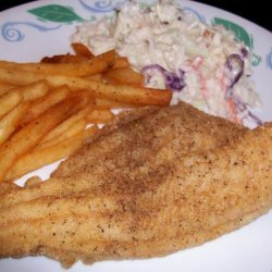 Cornmeal Crusted Oven Fried Catfish (Ww Core)