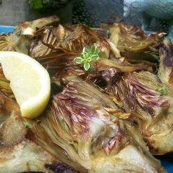 Sherry Pan Seared Artichokes