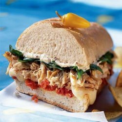 Chicken-and-brie Sandwich With Roasted Cherry Tomatoes