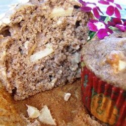 Healthy Caramel Apple Muffins