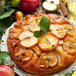 Apple-Cinnamon Upside-Down Cake