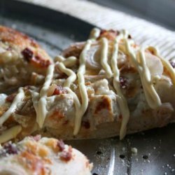 Chicken, Bacon, Ranch Pizza