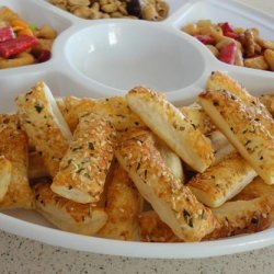 Tasty Cheese and Sesame Nibbles