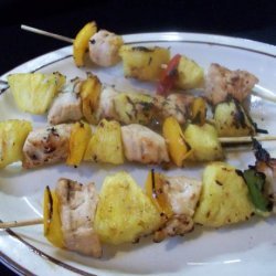 Caribbean Chutney Kabobs