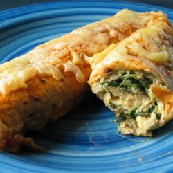 Chicken and Spinach Enchiladas