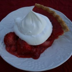 Fresh Strawberry Pie Ala Rose
