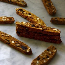 Orange Walnut Biscotti