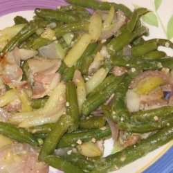 Garden Green Beans With Bacon