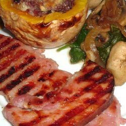 Grilled Ham Steak