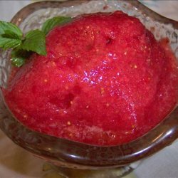 Strawberry Daiquiri Sorbet