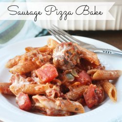 Sausage Pizza Bake