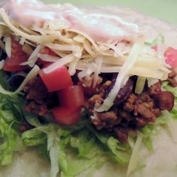 Pioneer Woman's Salad Tacos