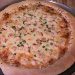 Chicken Alfredo Pizza