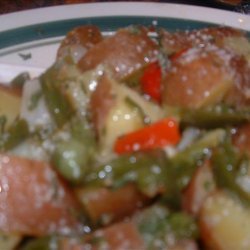 Warm Potato Salad With Italian Dressing