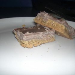 Peanut Butter Candy Bars (Cookie Mix)