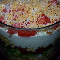 Cornbread Layered Salad