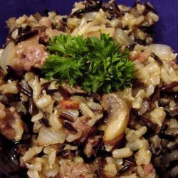 Budweiser Wild Rice and Sausage