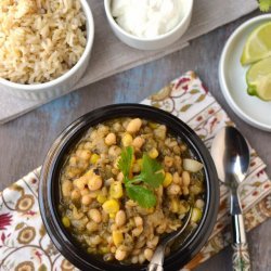 Roasted Pepper Vegetarian Chili