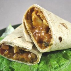 Chicken and Bean Burritos